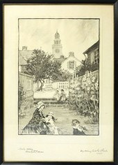 MARY COWLES CLARK BLACK AND WH