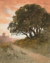 MARY DENEALE MORGAN WATERCOLOR