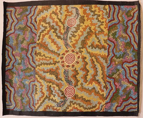 MARY DIXON NUNGURRAYI, SNAKE &