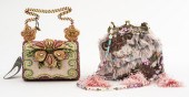MARY FRANCES BEADED & FAUX FUR