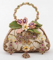 MARY FRANCES BEADED FLOWER EMB