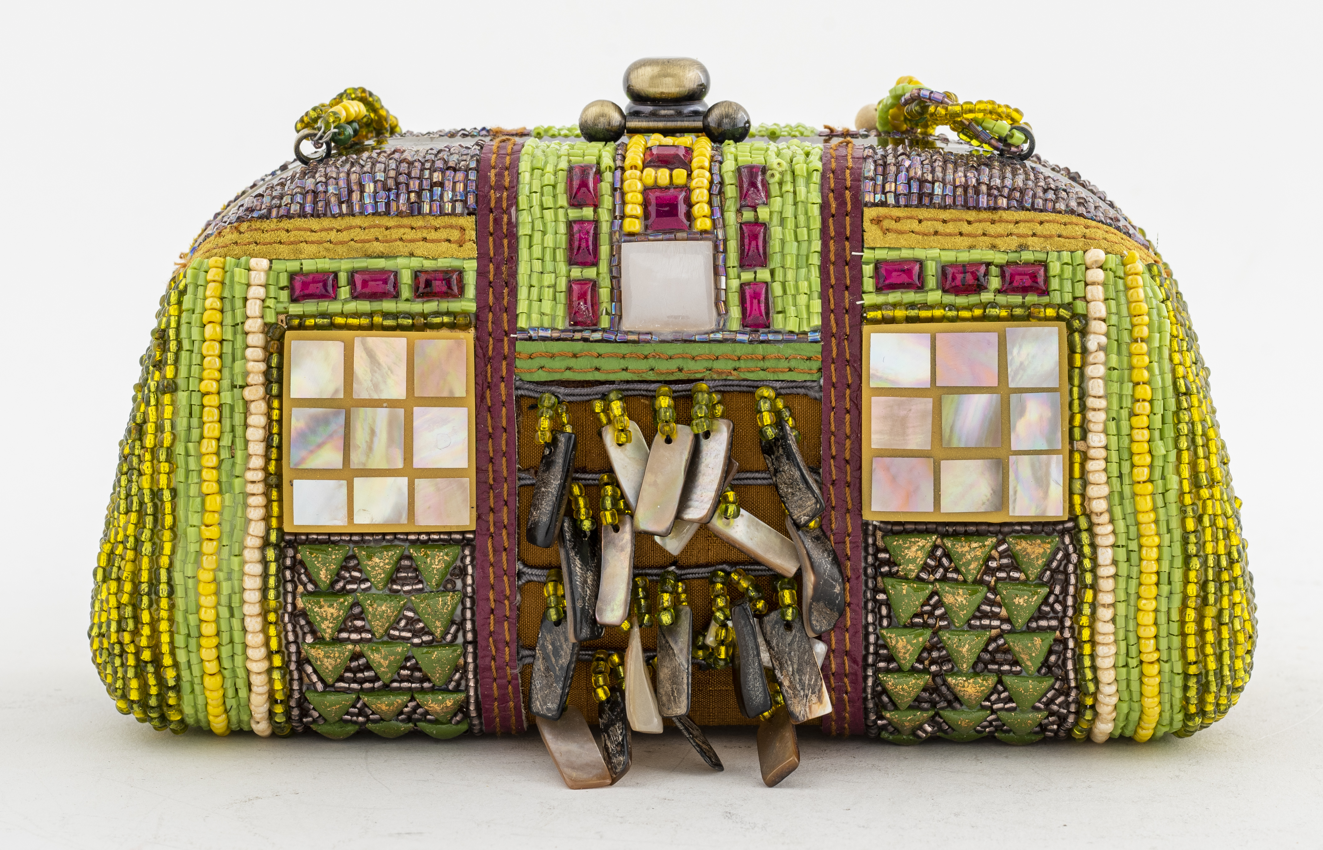 MARY FRANCES BEADED HANDBAG Mary