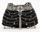 MARY FRANCES BLACK SILK AND BE