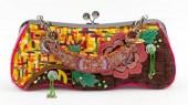 MARY FRANCES EMBELLISHED CLUTC
