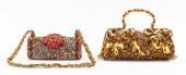 MARY FRANCES EMBELLISHED CLUTC