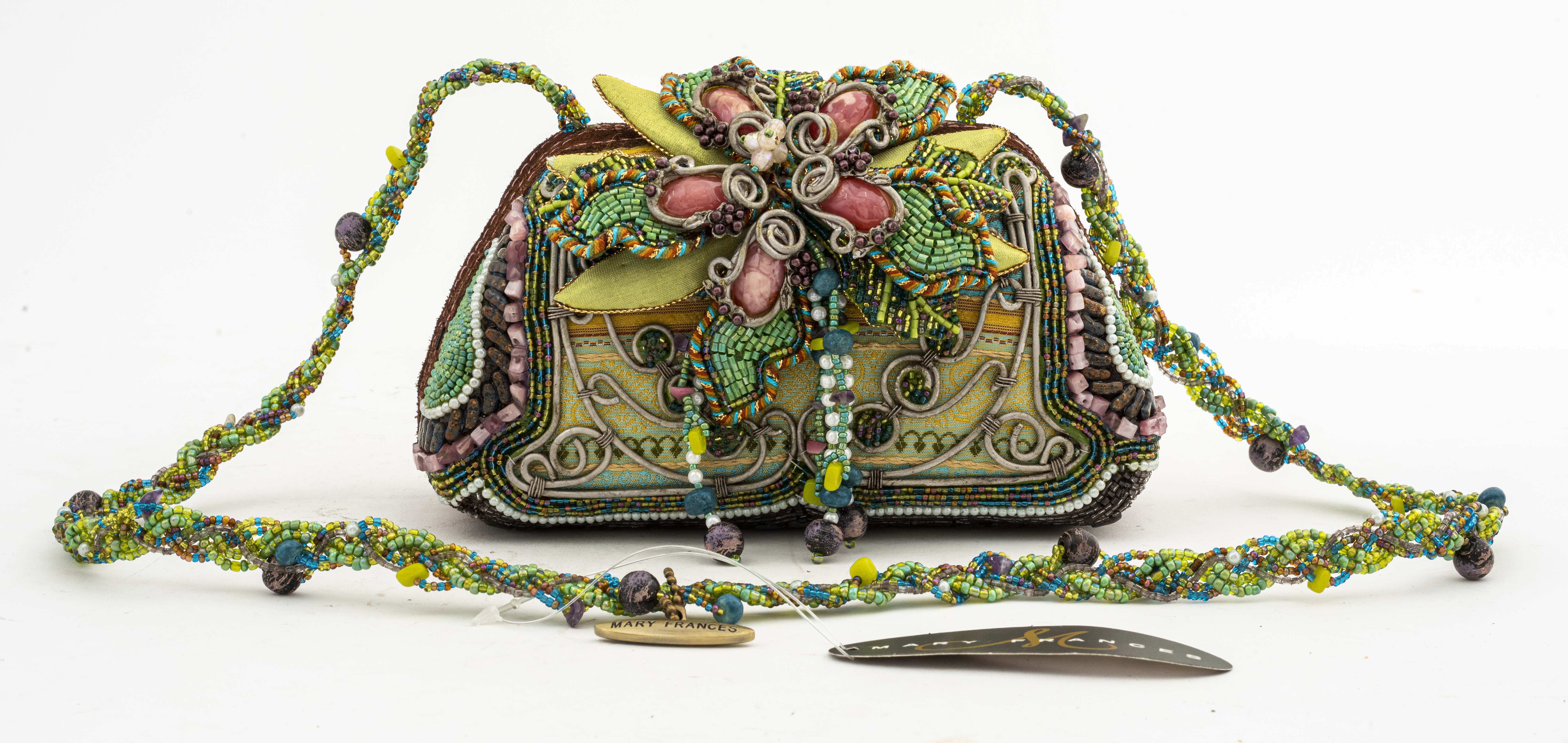 MARY FRANCES EMBELLISHED GREEN