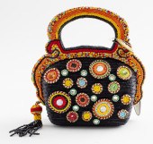 MARY FRANCES EMBELLISHED HANDB