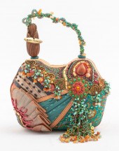 MARY FRANCES EMBELLISHED PURSE