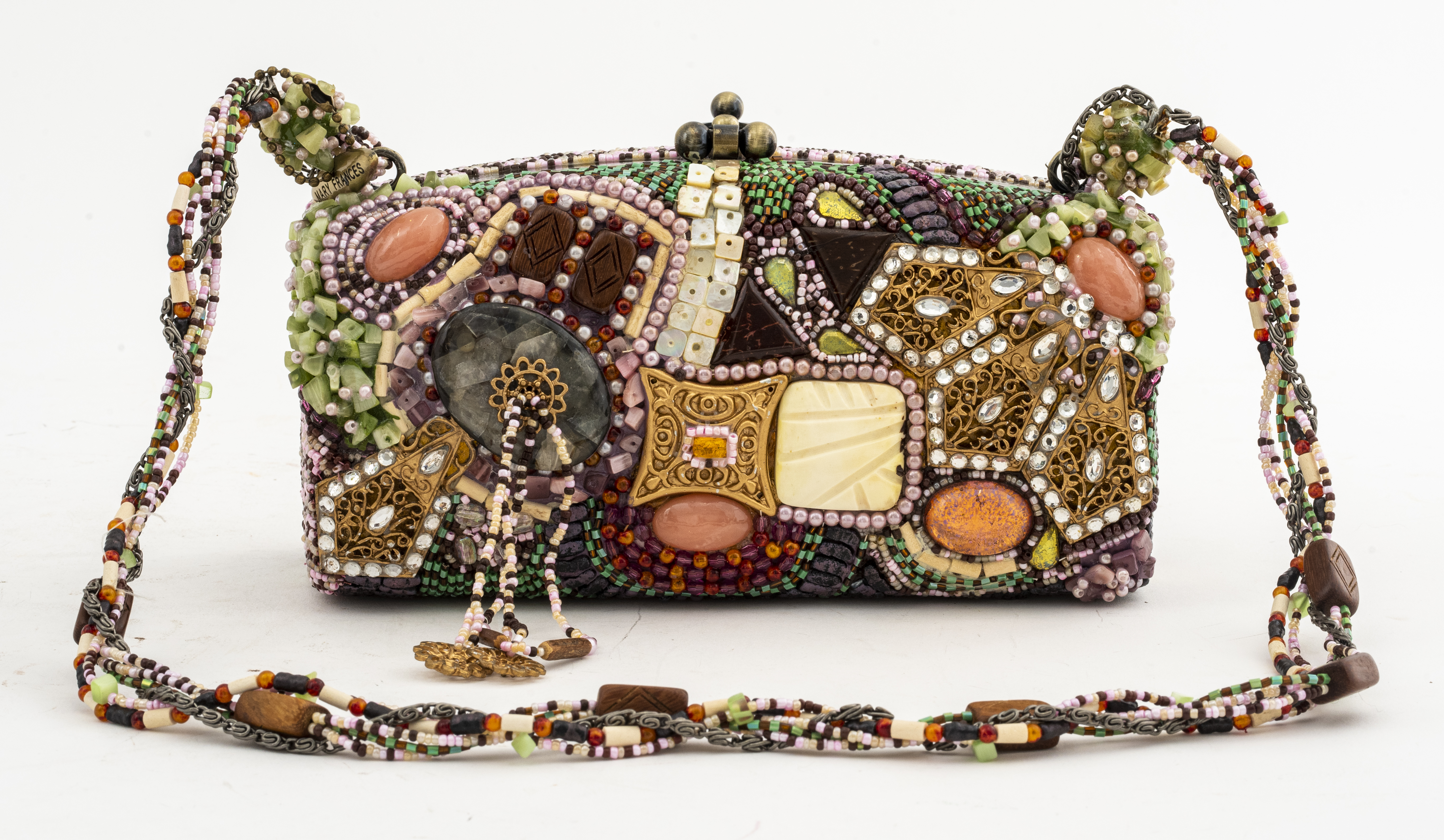 MARY FRANCES EMBELLISHED PURSE Mary