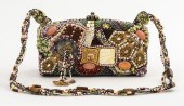 MARY FRANCES EMBELLISHED PURSE