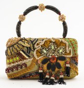 MARY FRANCES EMBELLISHED PURSE
