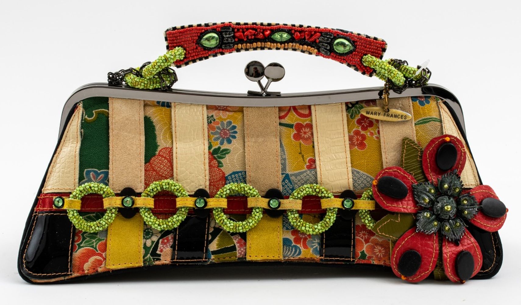 MARY FRANCES EMBELLISHED PURSE Mary