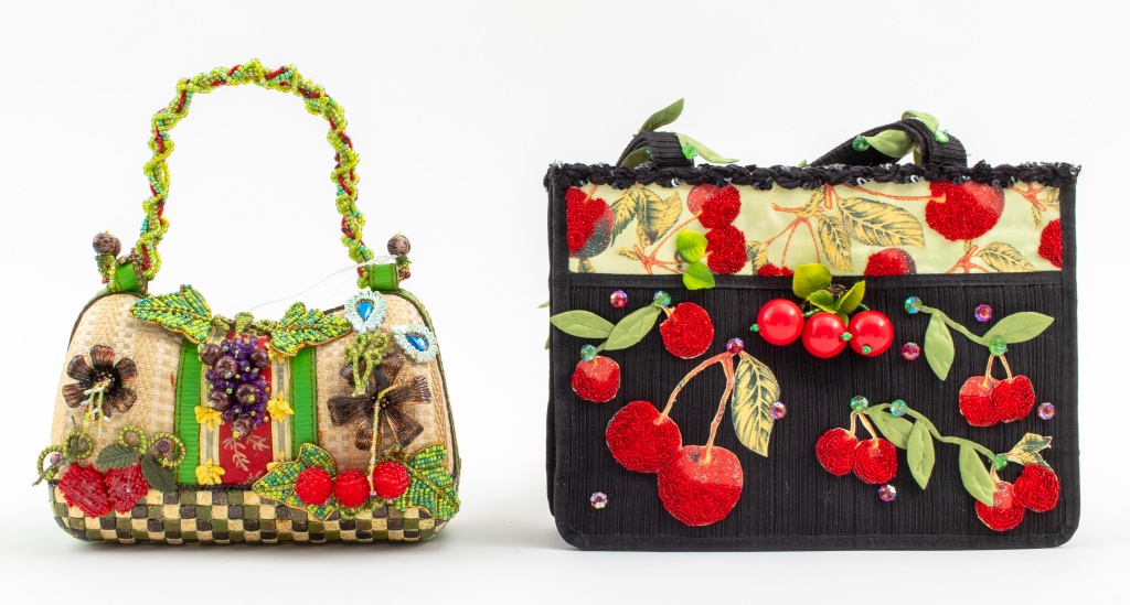 MARY FRANCES EMBELLISHED PURSES,