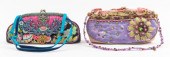 MARY FRANCES EMBELLISHED PURSE