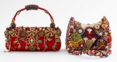 MARY FRANCES EMBELLISHED PURSE
