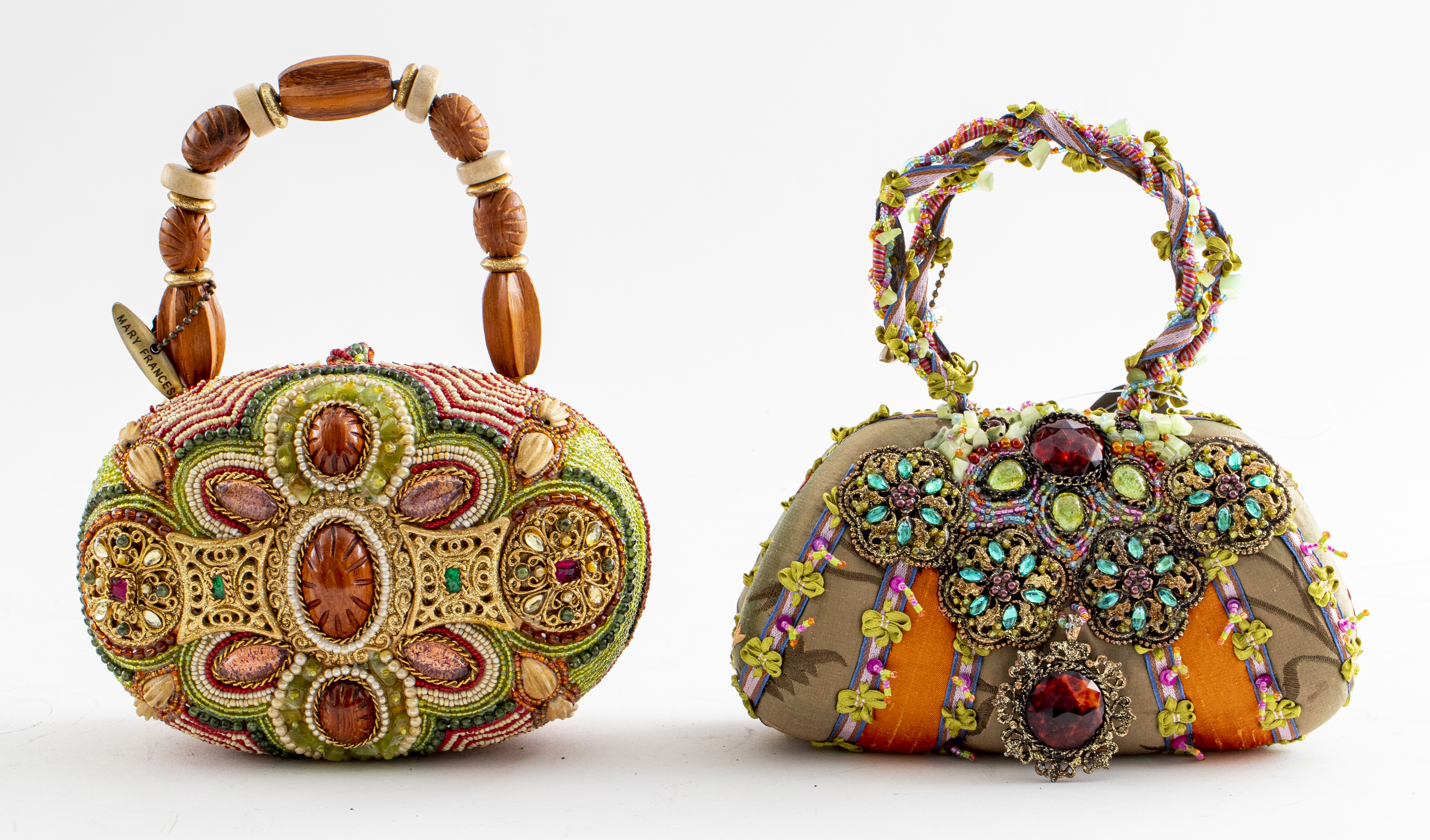MARY FRANCES EMBELLISHED PURSES,