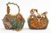 MARY FRANCES EMBELLISHED PURSE