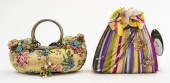 MARY FRANCES EMBELLISHED PURSE