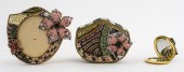 MARY FRANCES FLOWER VANITY SET