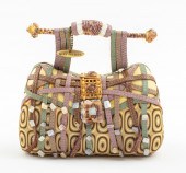 MARY FRANCES "GRIDLOCK" CLUTCH
