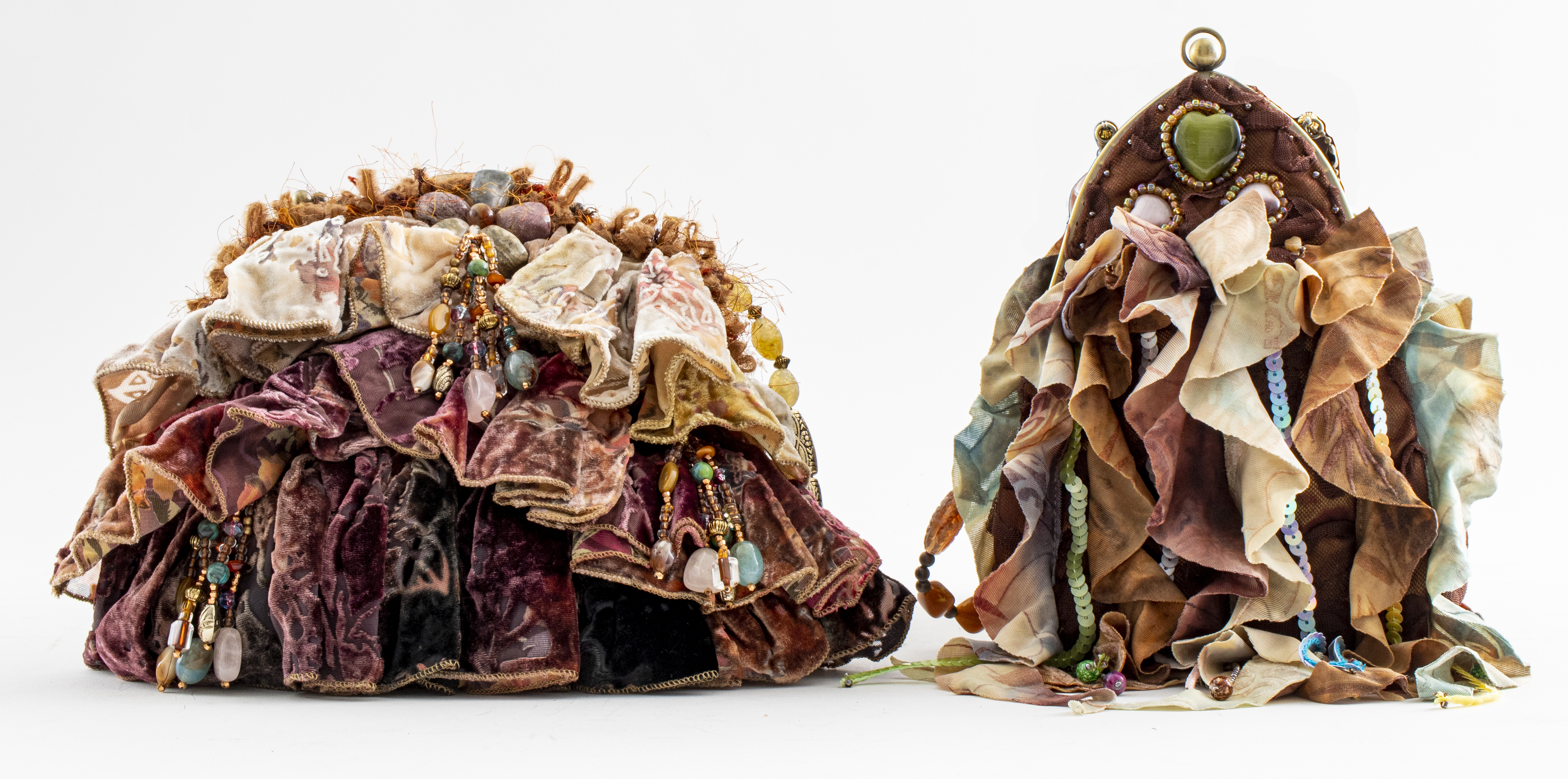 MARY FRANCES RUFFLED PURSES, 2