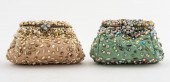 MARY FRANCIS BEADED SATIN EVEN
