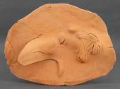 MARY FRANK RECLINING NUDE TERR