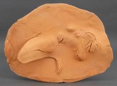 MARY FRANK RECLINING NUDE TERR