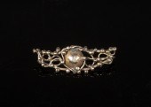 MARY GAGE 14K GOLD BROOCH 14K