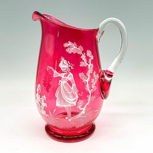 MARY GREGORY CRANBERRY GLASS