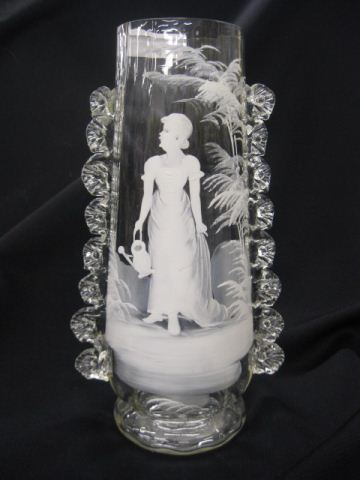 Mary Gregory Enameled Art Glass