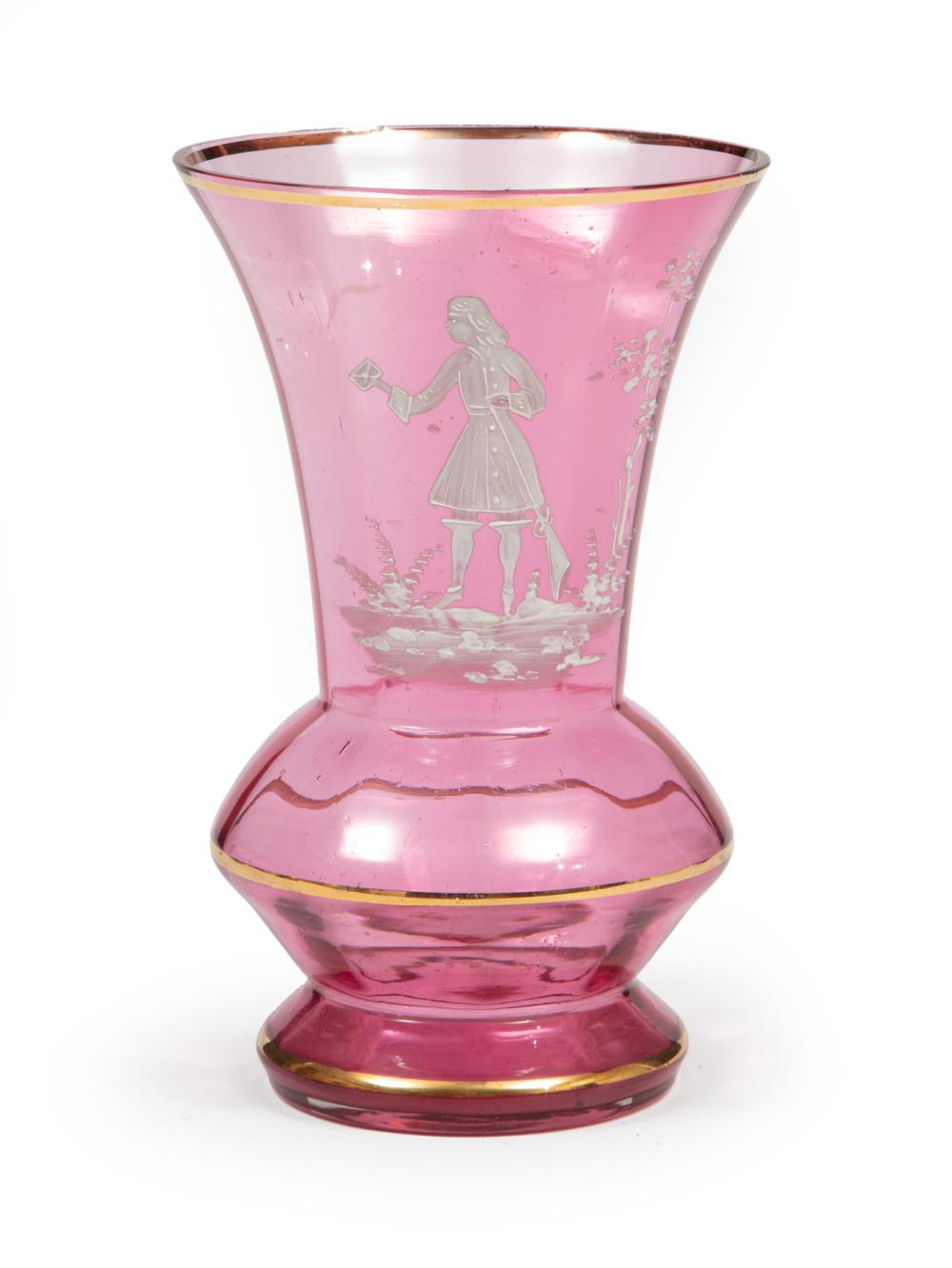 MARY GREGORY ENAMELED GILT