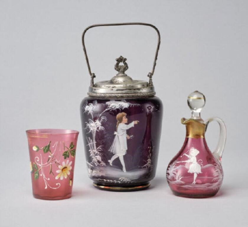 MARY GREGORY GLASSWAREMary