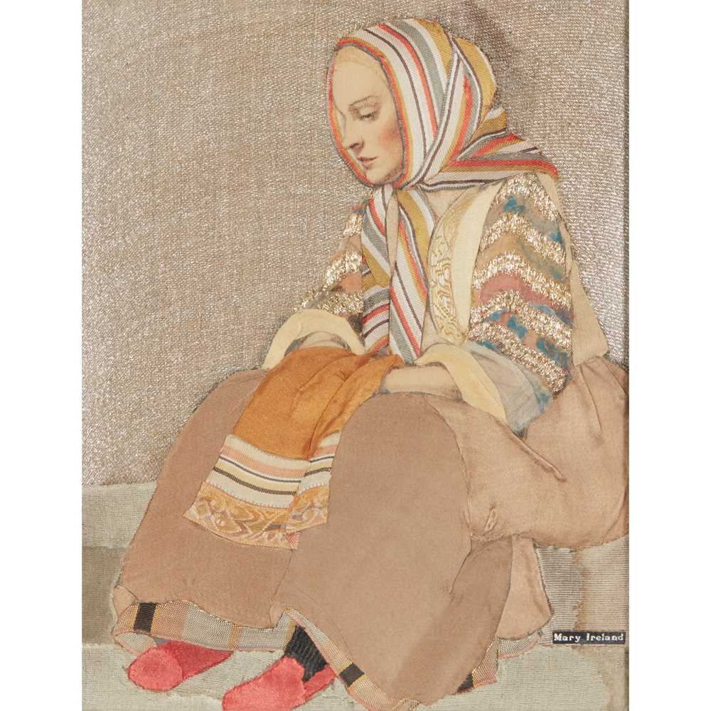 MARY IRELAND (1891-C.1980) SEATED