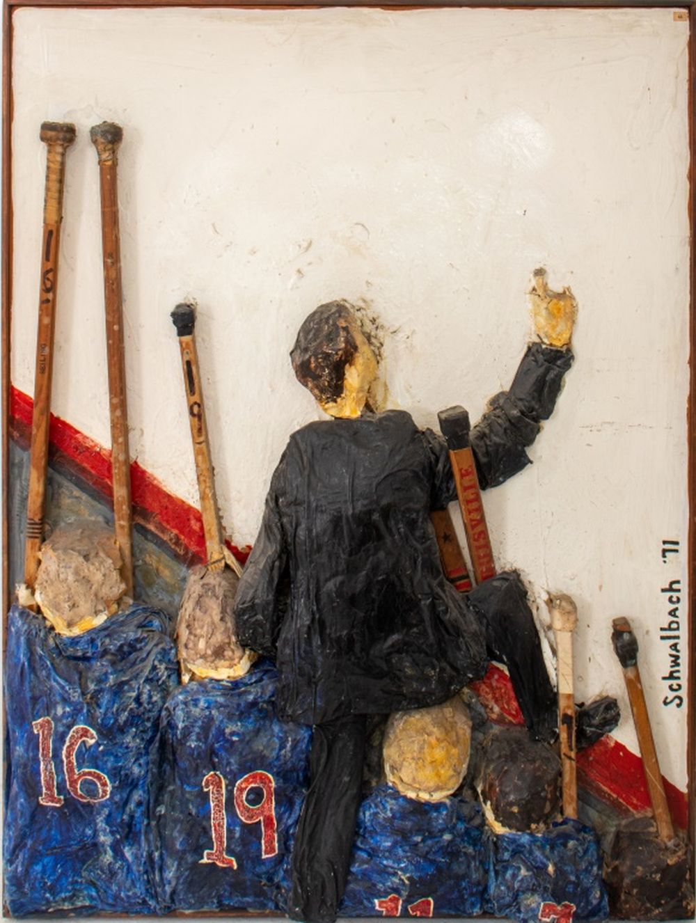 MARY JO SCHWALBACH "HOCKEY GAME"