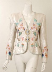 Mary McFadden Couture beaded j