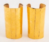 MARY MCFADDEN GOLD-TONE CUFF B