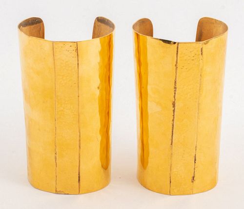 MARY MCFADDEN GOLD-TONE CUFF