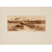 MARY NIMMO MORAN, ETCHING Mary