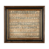 MARY OSTENDORF'S SAMPLER DATED