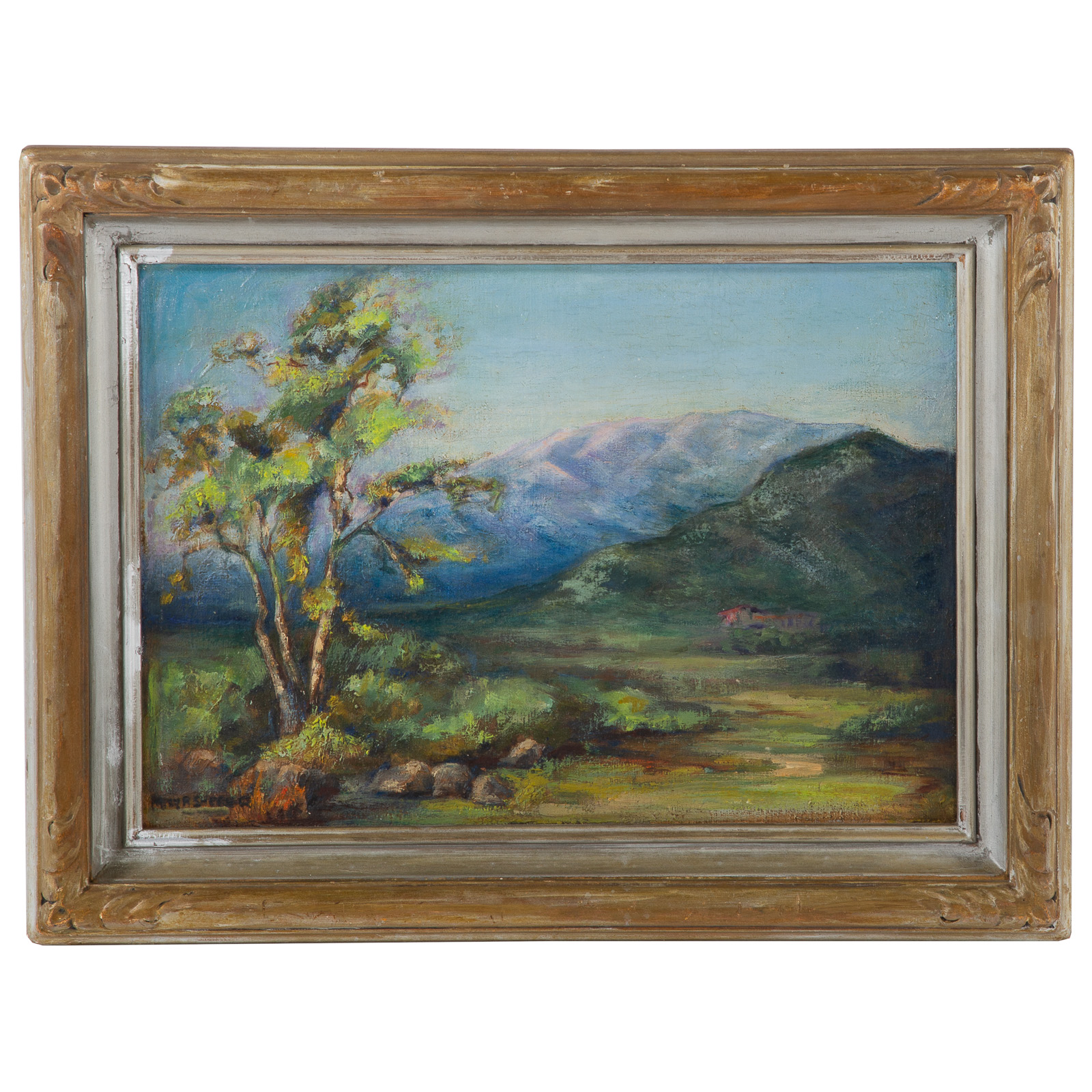 MARY R. SHERER. LANDSCAPE, OIL