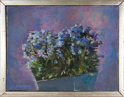 MARY SARG MURPHY OIL ON CANVAS