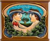 MARY SHELLEY, PAINTED FOLK ART