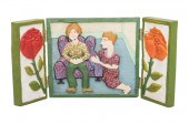 MARY SHELLY: TRIPTYCH WITH FLO