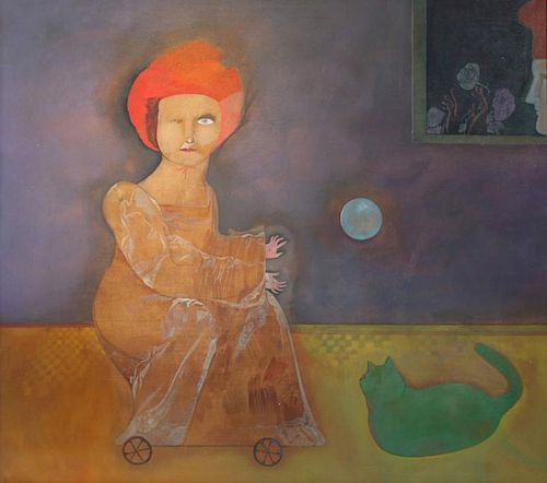 MARY SPAIN (AMERICAN, 1934-1983)MAN
