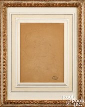 MARY STEVENSON CASSATT, PENCIL