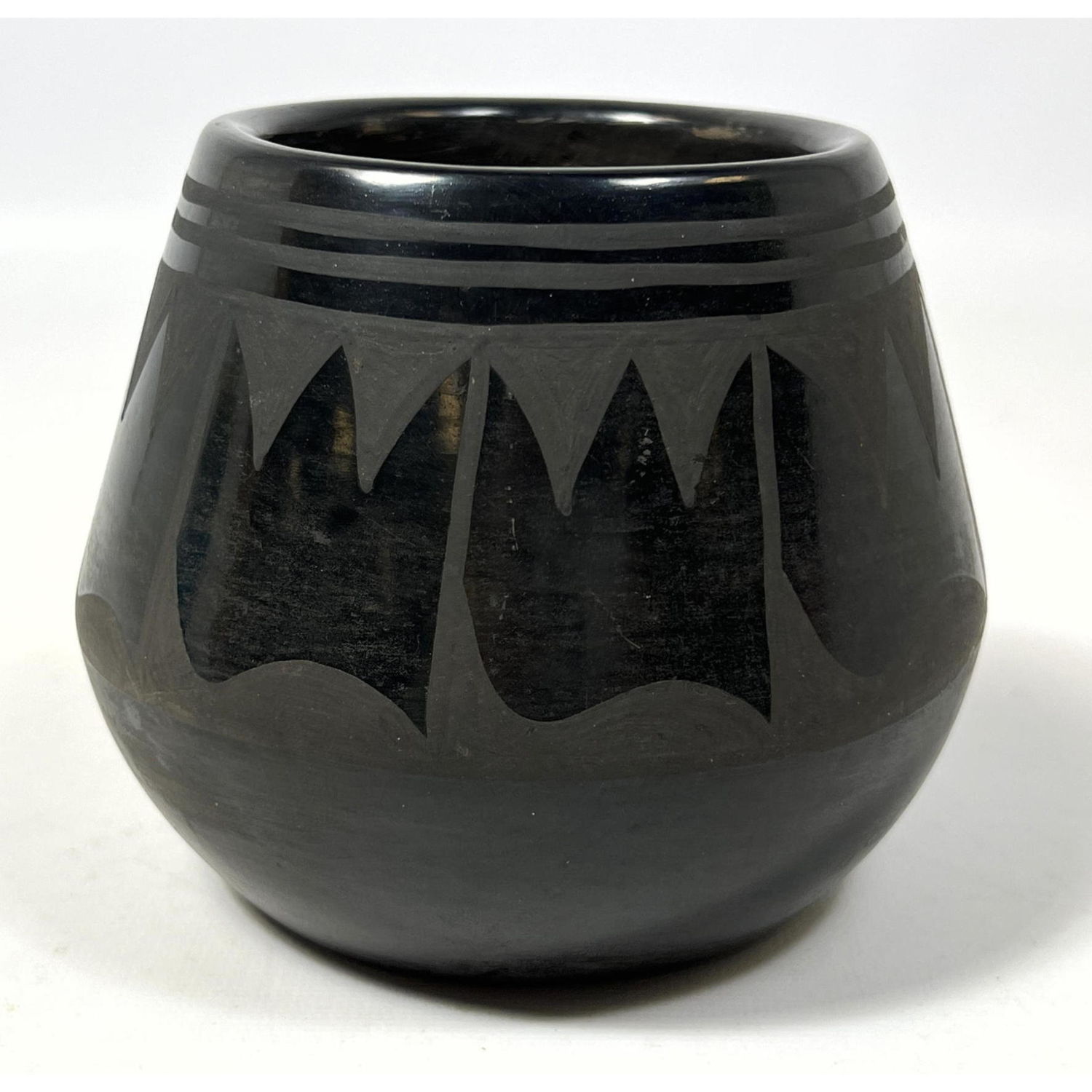 MARY THELMA Black Burnished