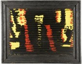 MARY TILLMAN SMITH, OIL ON TIN