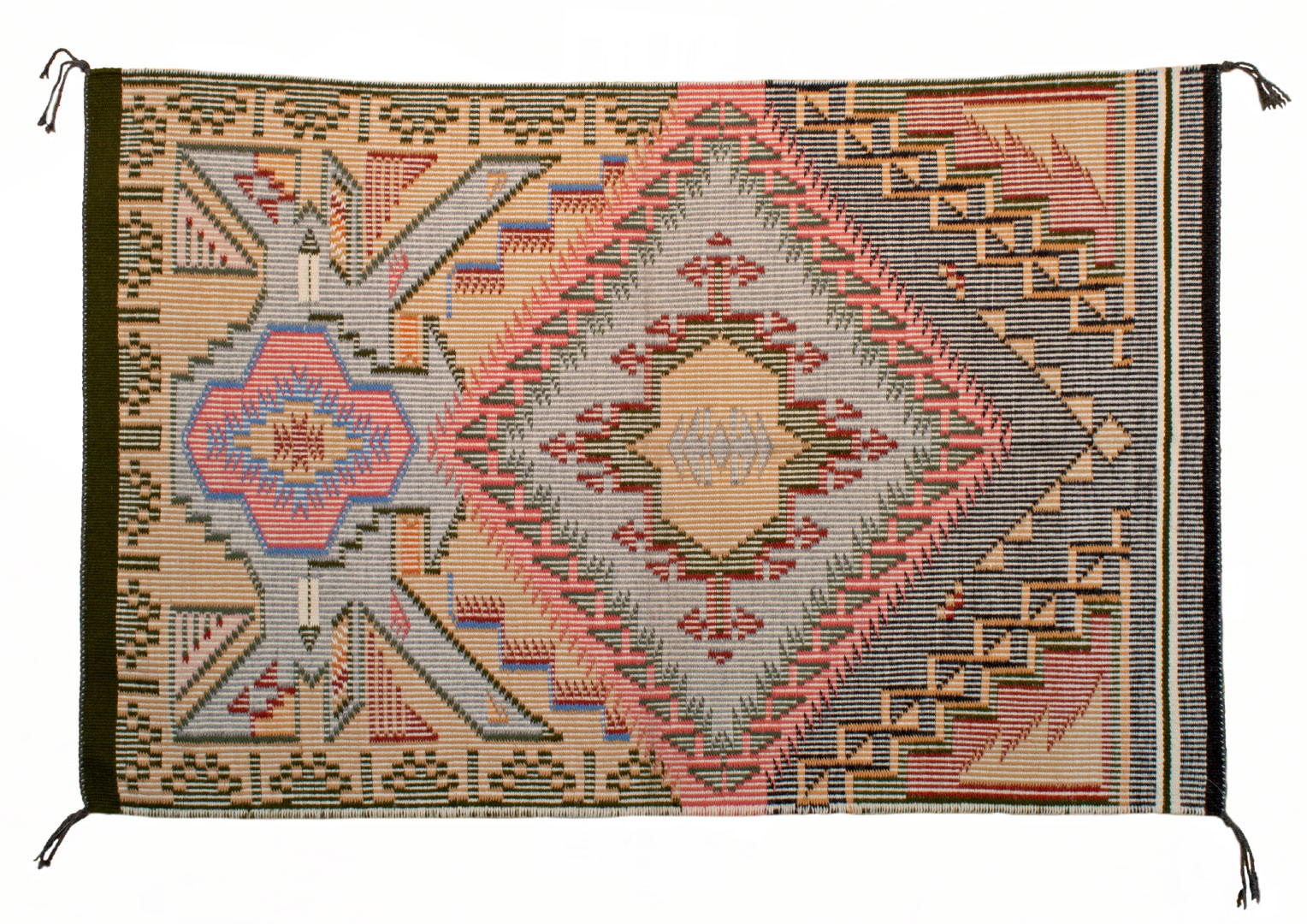 MARY W. BEGAY , BLUE CANYON (RUG 2)