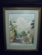 Mary Zuill watercolor on paper